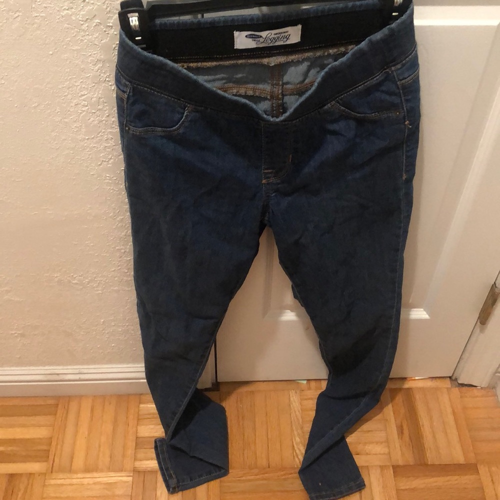 Old Navy legging blue jeans